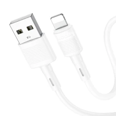 Кабель Hoco X83 USB A to Lightning White (6931474770875)