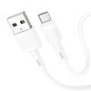 Кабель Hoco X83 USB-A to Micro USB 2.4A 1m White (6931474770899)