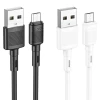 Кабель Hoco X83 USB-A to Micro USB 2.4A 1m White (6931474770899)