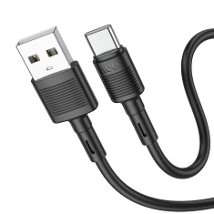 Кабель Hoco X83 USB A до USB C 3A 1 м Black (6931474770905)