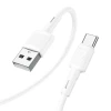 Кабель Hoco X83 USB-A to USB-C 3A 1m White (6931474770912)