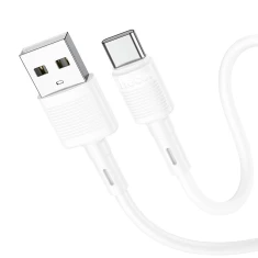 Кабель Hoco X83 USB-A to USB-C 3A 1m White (6931474770912)