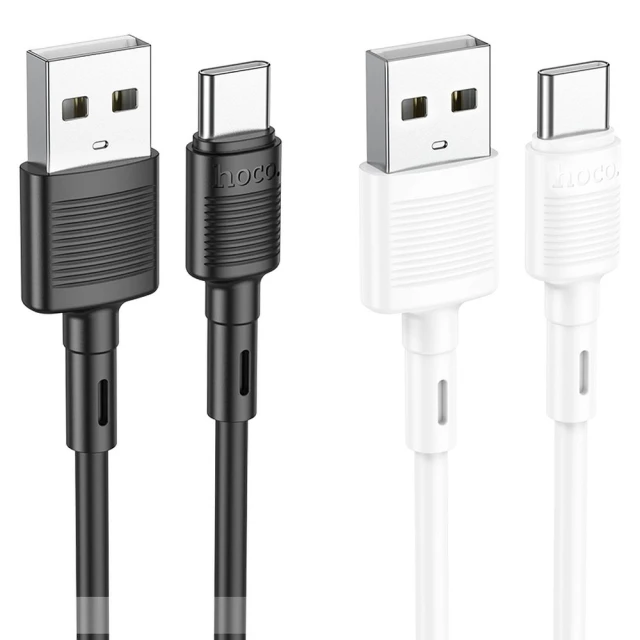 Кабель Hoco X83 USB-A to USB-C 3A 1m White (6931474770912)