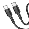 Кабель Hoco X83 USB C до USB C PD 3A 60W 1 м Black (6931474770929)