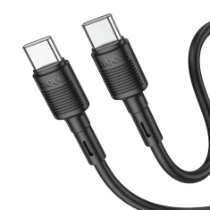 Кабель Hoco X83 USB C до USB C PD 3A 60W 1 м Black (6931474770929)
