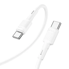 Кабель Hoco X83 USB C до USB C PD 3A 60W 1 м White (6931474770936)