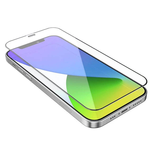 Захисне скло Hoco HD Anti-static для iPhone 12 Pro Max Clear (25 pack) (6931474771322)