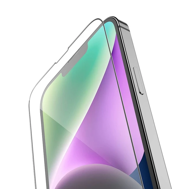 Захисне скло Hoco HD Anti-static для iPhone 14 Plus/13 Pro Max Clear (25 pack) (6931474771346)