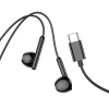 Навушники Hoco M93 провідні вакуумні USB C Black (6931474778819)
