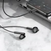 Навушники Hoco M93 провідні вакуумні USB C Black (6931474778819)