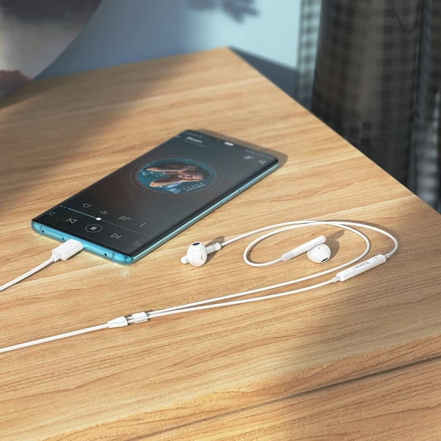 Навушники Hoco M93 USB-C White (6931474778826)