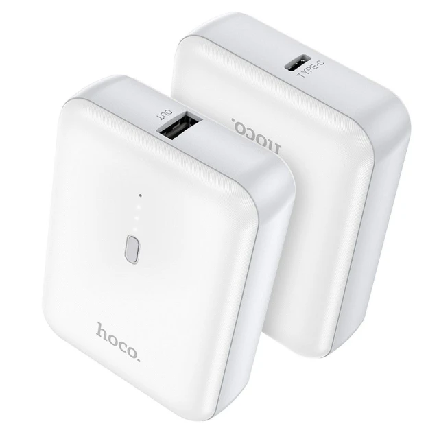 Портативний зарядний пристрій Hoco J96 5000 mAh 2A White (6931474781345)