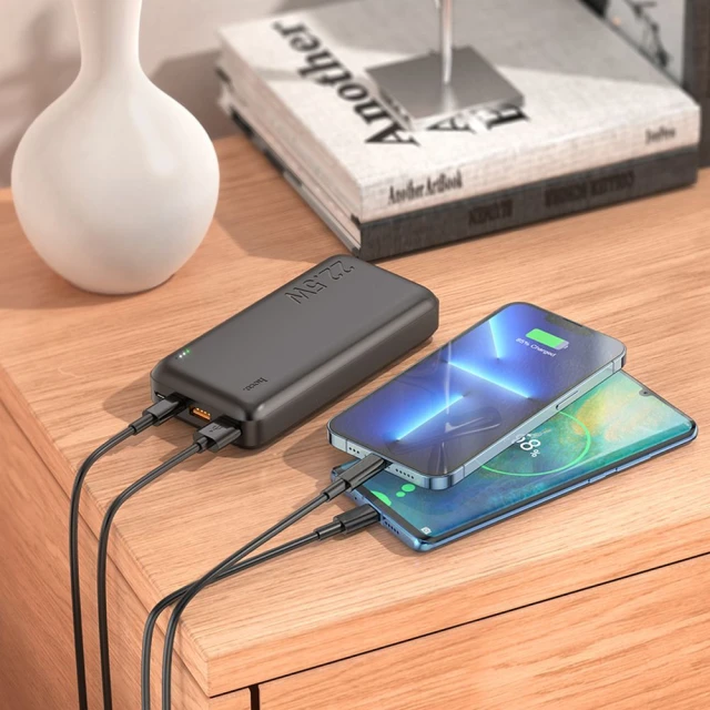 Powerbank Hoco 20000 mAh QC PD 3A 22,5W J101A Black (6931474782496)