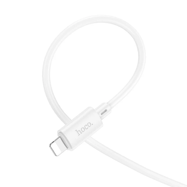 Кабель HOCO X88 USB-A к Lightning 2.4A 1 м White (6931474783318)