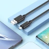 Кабель HOCO USB A to Micro USB X88 2.4A 1 м Black (6931474783325)