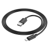 Кабель HOCO USB A to Micro USB X88 2.4A 1 м Black (6931474783325)