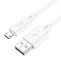 Кабель Hoco X88 USB A to Micro USB 2.4A 1 m White (6931474783332)