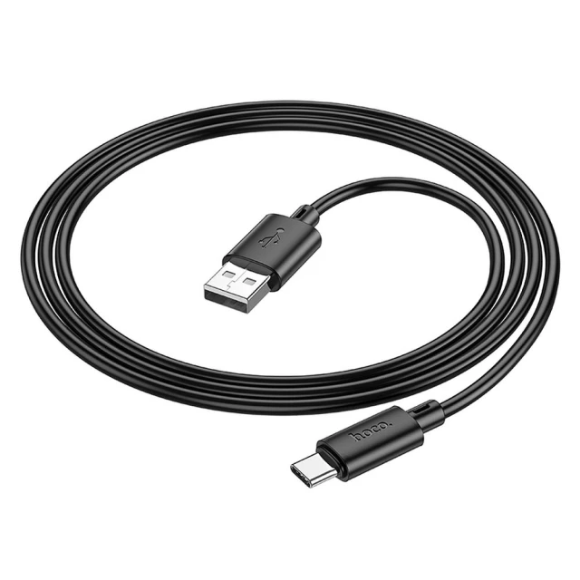 Кабель Hoco X88 USB A to USB C 3A 1m Black (6931474783349)
