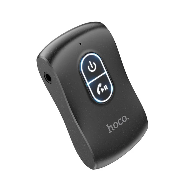 Автомобильный Bluetooth-трансмиттер Hoco Jack 3.5 mm E73 PRO Black (6931474783752)