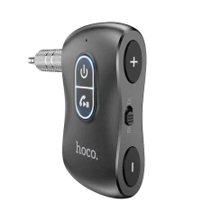 Автомобільний Bluetooth-трансмітер Hoco Jack 3.5 mm E73 PRO Black (6931474783752)