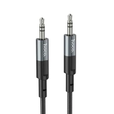 Кабель Hoco UPA23 AUX Jack 3.5 mm to Jack 3.5 mm 1 m Grey (6931474783820)