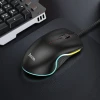 Миша дротова Hoco GM19 USB A 1000 dpi з підсвічуванням Black (6931474784131)