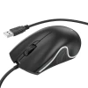 Миша дротова Hoco GM19 USB A 1000 dpi з підсвічуванням Black (6931474784131)