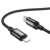 Кабель Hoco X89 USB-C to Lightning PD 20W 1м Black (6931474784308)