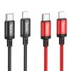 Кабель Hoco X89 USB-C to Lightning PD 20W 1м Black (6931474784308)