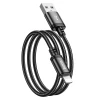 Кабель Hoco X89 USB-A to Lightning 2.4A 1м Black (6931474784322)