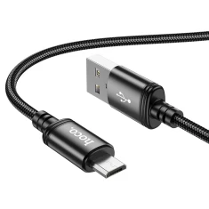 Кабель USB A до Micro USB Hoco X89 2.4A 1 м Black (6931474784346)