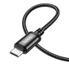 Кабель USB A до Micro USB Hoco X89 2.4A 1 м Black (6931474784346)