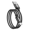 Кабель Hoco X89 USB A to USB C 3A 1m Black (6931474784360)