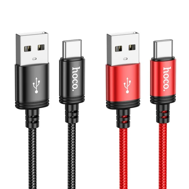 Кабель Hoco X89 USB A to USB C 3A 1m Black (6931474784360)