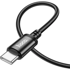Кабель Hoco X89 Wind 60W Type-C to Type-C (1m) Black (39159)