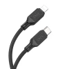 Кабель USB-C to Lightning Hoco X90 PD 20W 1 м Black (6931474788382)