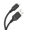 Кабель Hoco X90 USB A to Micro USB 2.4A 1 m Black (6931474788429)