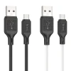 Кабель Hoco X90 USB A to Micro USB 2.4A 1 m Black (6931474788429)