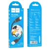 Кабель Hoco X90 USB A to Micro USB 2.4A 1 m Black (6931474788429)