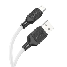 Кабель Hoco X90 USB A to Micro USB 2.4A 1 m White (6931474788436)