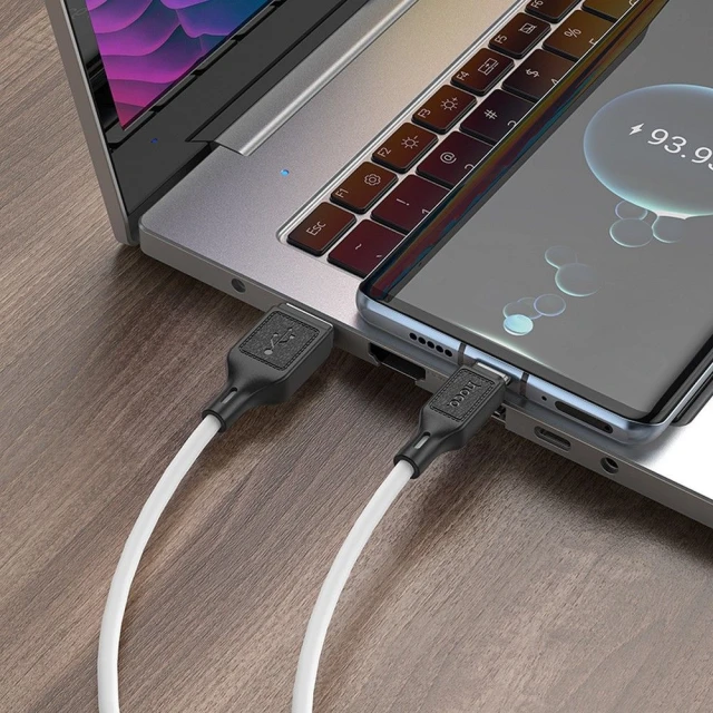 Кабель Hoco X90 USB-A to USB-C 3A 1 м White (6931474788450)