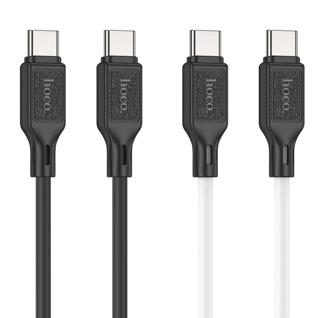 Кабель Hoco X90 USB-C to USB-C 3A 60W 1 м Black (6931474788467)