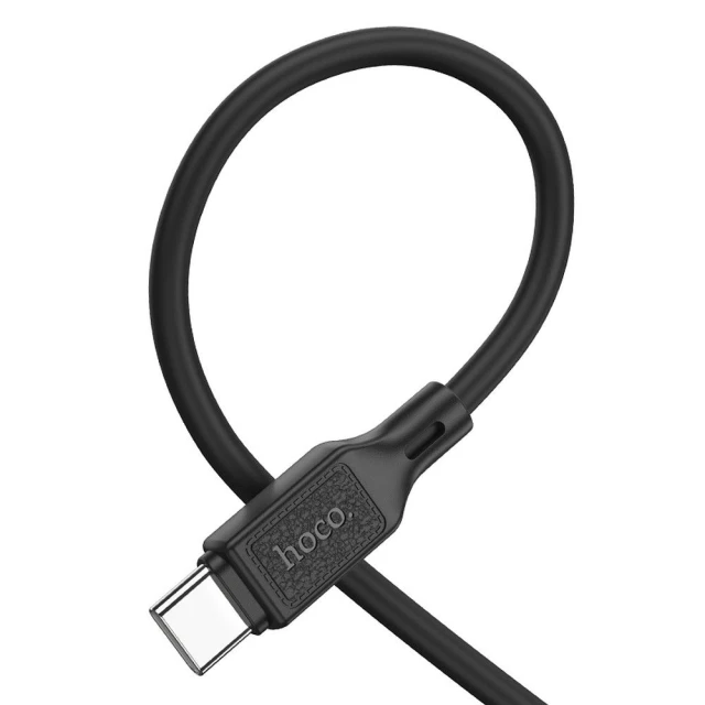 Кабель Hoco X90 USB-C to USB-C 3A 60W 1 м Black (6931474788467)