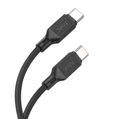 Кабель Hoco X90 USB-C to USB-C 3A 60W 1 м Black (6931474788467)