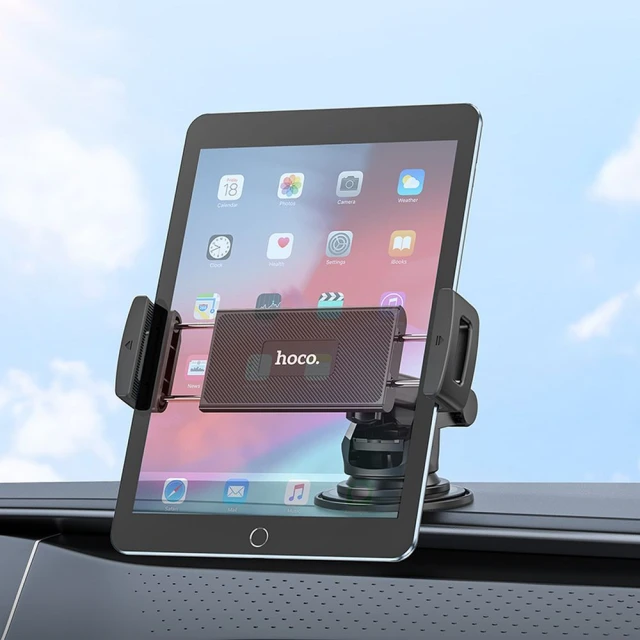 Автотримач Hoco CA120 universal Black (6931474788535)