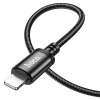 Кабель Hoco X91 USB-A to Lightning 2.4A 3m Black (6931474788702)