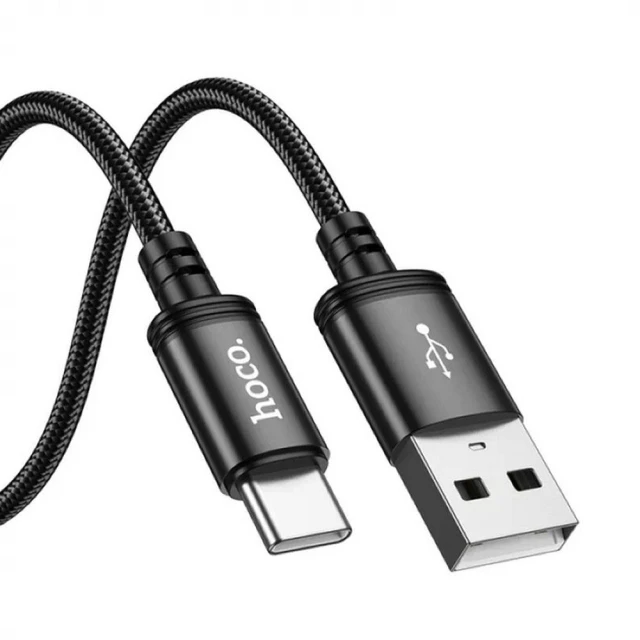 Кабель Hoco X91 USB-A to USB-C 3A 3 м Black (6931474788726)