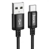 Кабель Hoco X91 USB-A to USB-C 3A 3 м Black (6931474788726)