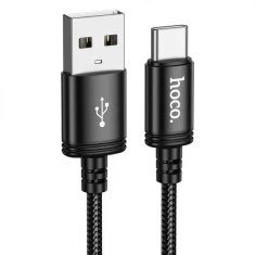 Кабель Hoco X91 USB-A to USB-C 3A 3 м Black (6931474788726)