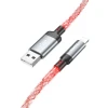 Кабель Hoco U112 USB-A to Lightning 2.4A 1м Grey (6931474788801)
